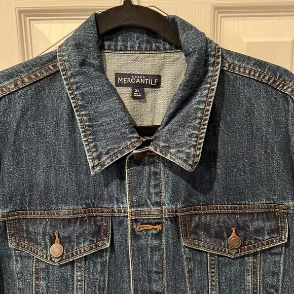 J.Crew Mercantile Jean Jacket Man’s (New) No tags #547 - Picture 3 of 5